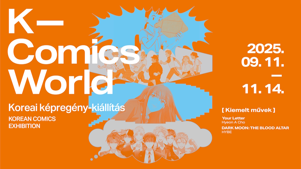 A Webtoon-képregények világa Budapestre érkezik!